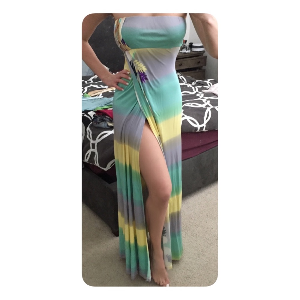 Stunning boutique dress. Head turner